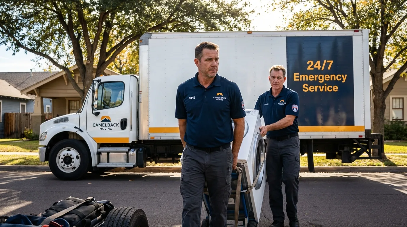 CamelBack Moving crew loading furniture in Kapolei, HI