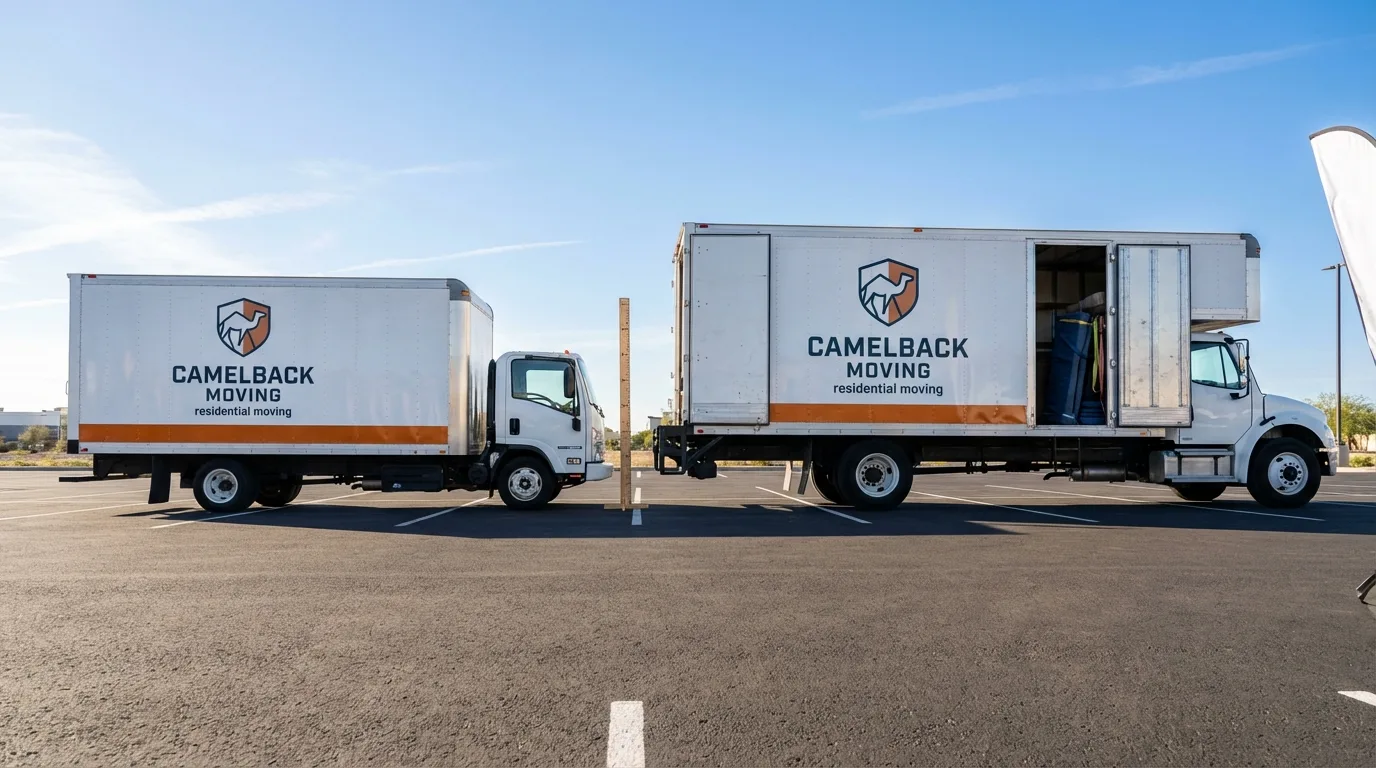 Moving truck size capacity guide in Kapolei